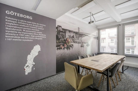 Sala konferencyjna Sala szkoleniowa 6 GÖTEBORG w Centrum Szkoleniowe WSPÓLNA Warszawa