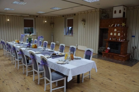 Sala konferencyjna Sala Kominkowa w Dworek Tucholski Zblewo