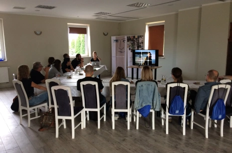 Sala konferencyjna Sala Kominkowa w Dworek Tucholski Zblewo