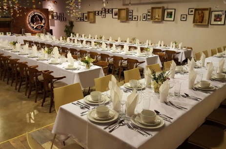 Sala konferencyjna Hala Piwa w Browar PROST Wrocław