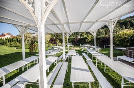 Sala konferencyjna Centrum Imprez Plenerowych w Dwór Korona Karkonoszy Sosnówka