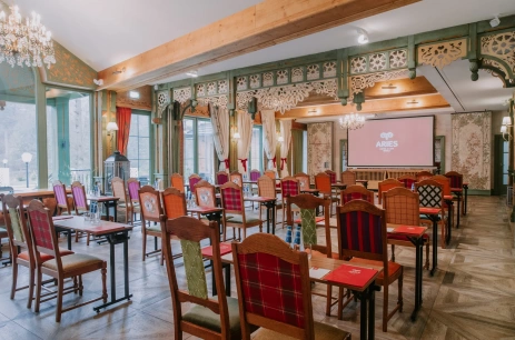 Sala konferencyjna Oranżeria 1 + 2 + 3 w Aries Hotel & Spa Wisła Wisła