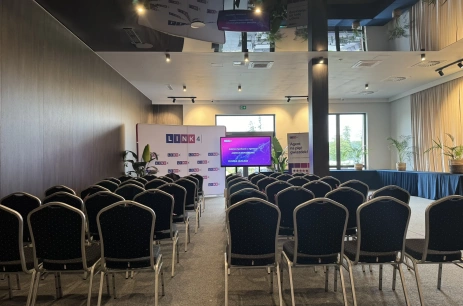 Sala konferencyjna Sala Kameralna w Natural Hotel Eco&Conference  - W rezerwacie     - Przy plaży na wyspie     - Z basenem i spa na III kondygnacji     - Pokoje wellness z saunami Ostróda