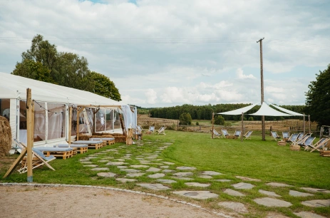 Sala konferencyjna Sala namiotowa w Dworek Szczere Pole Drawsko Pomorskie