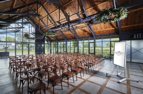 Sala konferencyjna Szklarnia w Pałac Mała Wieś Warszawa