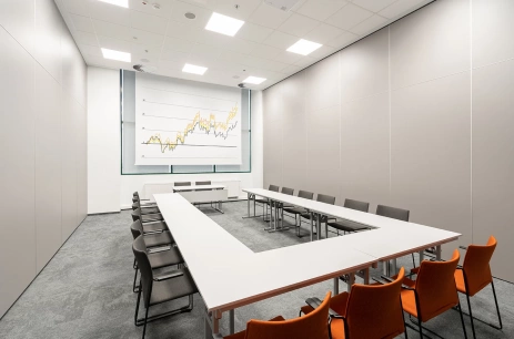 Sala konferencyjna Berlin w Centrum Konferencyjne WEST GATE Warszawa