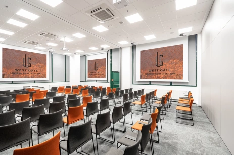 Sala konferencyjna Bruksela+Berlin w Centrum Konferencyjne WEST GATE Warszawa