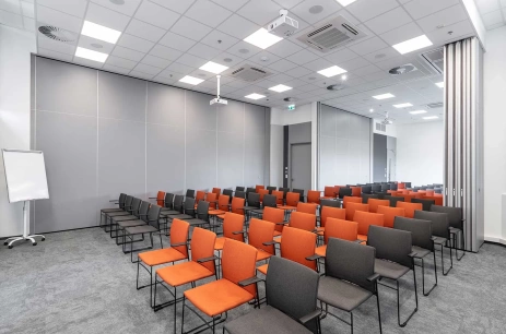 Sala konferencyjna Paryż+Bruksela w Centrum Konferencyjne WEST GATE Warszawa