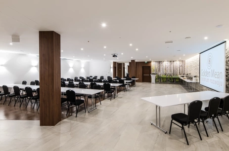 Sala konferencyjna Sala Złota w Golden Mean Kraków
