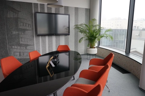 Sala konferencyjna Sala Panorama - z widokiem na Pałac Kultury i Nauki  w Business Link Astoria Warszawa Warszawa