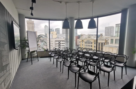 Sala konferencyjna Sala Panorama - z widokiem na Pałac Kultury i Nauki  w Business Link Astoria Warszawa Warszawa