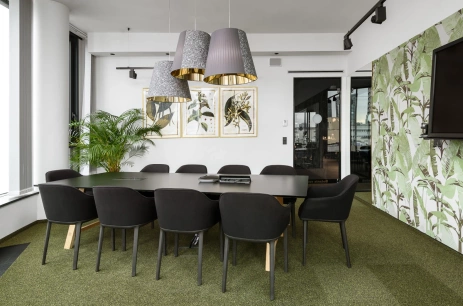 Sala konferencyjna Sala Botaniczna  - z widokiem na Pałac Kultury i Nauki  w Business Link Astoria Warszawa Warszawa