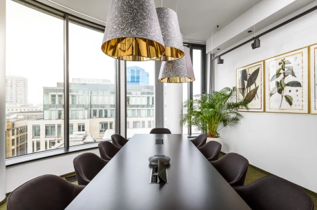 Sala konferencyjna Sala Botaniczna  - z widokiem na Pałac Kultury i Nauki  w Business Link Astoria Warszawa Warszawa