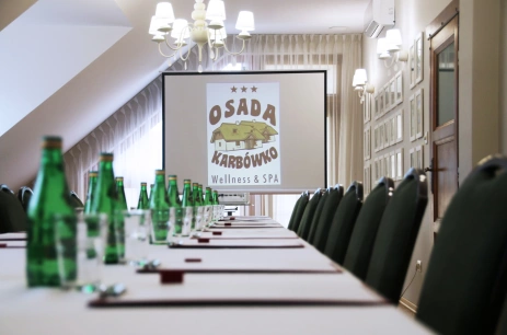 Sala konferencyjna Sala Wiejska w Hotel Osada Karbówko Wellness & Spa Ciechocin