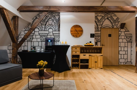 Sala konferencyjna Skryptorium w Hotel Podklasztorze Sulejów