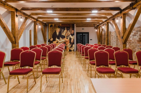 Sala konferencyjna Skryptorium w Hotel Podklasztorze Sulejów