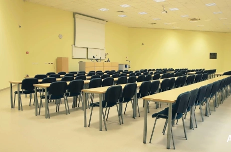 Sala konferencyjna Aula A 1 - 160-200 miejsc w Wydział Zarządzania Uniwersytetu Łódzkiego Łódź
