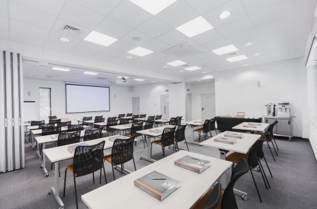 Sala konferencyjna Sala Konferencyjna A+B w INKUBATOR PRZEDSIĘBIORCZOŚCI ALTER (Alter sp. z o. o. ) Lublin