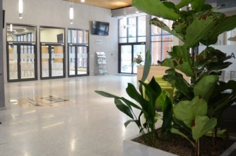 Sala konferencyjna Recepcja i foyer w Centrum Konferencyjno-Wystawienniczym w Centrum Konferencyjno-Wystawiennicze Instytutu Badawczego Leśnictwa Warszawa