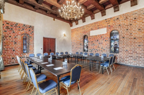 Sala konferencyjna Sala Tollów w Zamek w Uniejowie, Dom Pracy Twórczej Uniejów