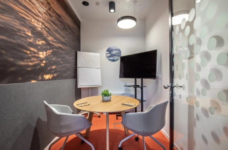 Sala konferencyjna Sala spotkań 3 w Mogilska 43 Cowork Kraków