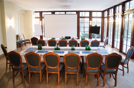 Sala konferencyjna Oranżeria w Pałac Godętowo Hotel Restauracja & Events Łęczyce