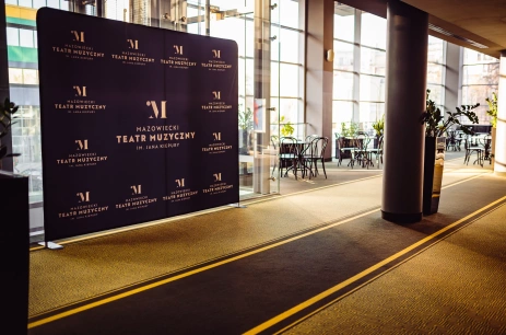 Sala konferencyjna Foyer w Mazowiecki Teatr Muzyczny im. Jana Kiepury / Kino Praha Warszawa