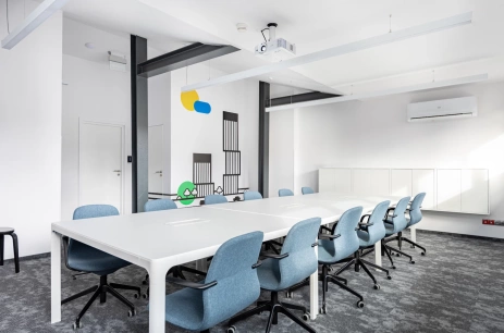 Sala konferencyjna Sala spotkań w Wellcome Office Katowice