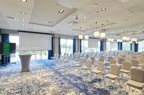 Sala konferencyjna Sala konferencyjna w Arche Hotel Wrocław Wrocław