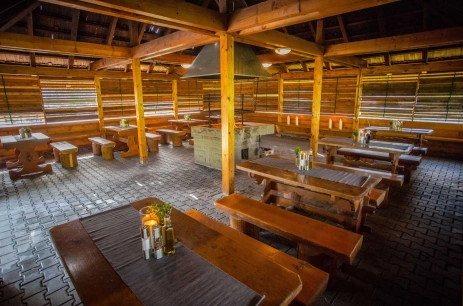 Sala konferencyjna Szałas w Srebrny Bucznik Istebna