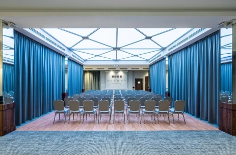 Sala konferencyjna Sala Bankietowa w Sezony. Restauracja i Hotel Poznań