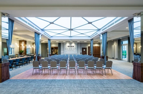 Sala konferencyjna Sala Bankietowa w Sezony. Restauracja i Hotel Poznań