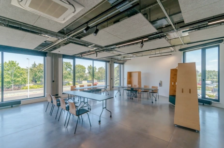 Sala konferencyjna Living Lab  w Lab150 Poznań