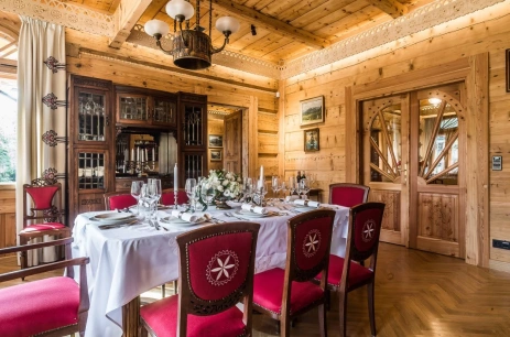Sala konferencyjna Duża jadalnia w Willa Elżbiecina Zakopane