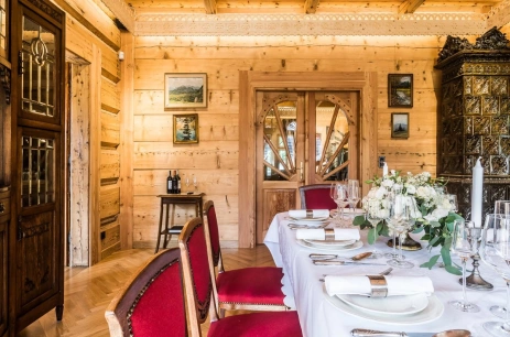 Sala konferencyjna Duża jadalnia w Willa Elżbiecina Zakopane