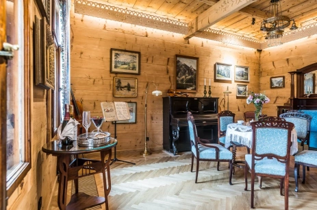 Sala konferencyjna Salon muzyczno-kawowy w Willa Elżbiecina Zakopane