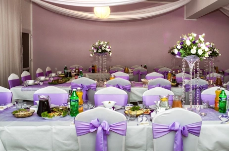 Sala konferencyjna Sala Bankietowa w Centrum Rekreacyjno-Wypoczynkowe Fala 1 Łazy