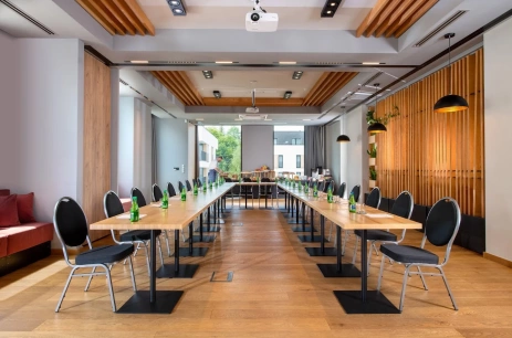 Sala konferencyjna Sala z tarasem w Vislow Resort Wisła