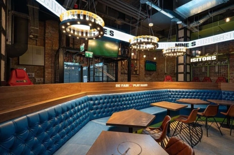 Sala konferencyjna Przestrzeń eventowa w NINE's Restaurant & Sports Bar Warszawa