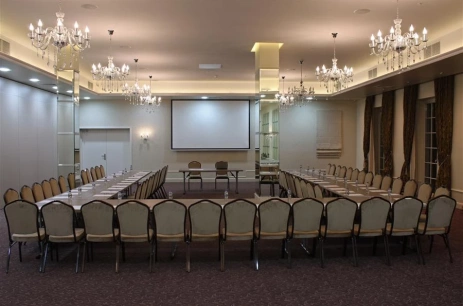 Sala konferencyjna Sala Bursztynowa A w Korona Hotel *** Olszewo-Borki