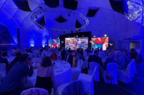 Sala konferencyjna Dokowy namiot w DOK CESARSKI Gdańsk