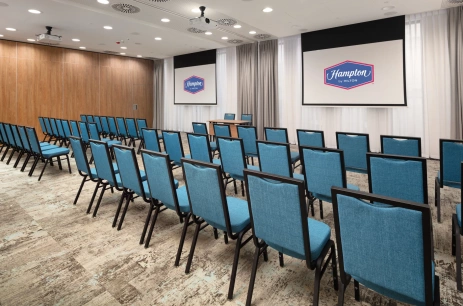 Sala konferencyjna Sala konferencyjna A+B w Hampton by Hilton Łódź City Center Łódź