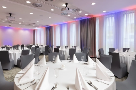 Sala konferencyjna Sala konferencyjna A+B+C w Hampton by Hilton Łódź City Center Łódź