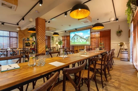 Sala konferencyjna Sala Ogrodowa w Ostoja Dwa Jeziora Węgorzewo