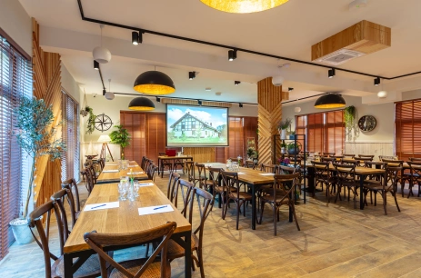 Sala konferencyjna Sala Ogrodowa w Ostoja Dwa Jeziora Węgorzewo