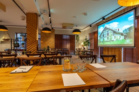 Sala konferencyjna Sala Ogrodowa w Ostoja Dwa Jeziora Węgorzewo