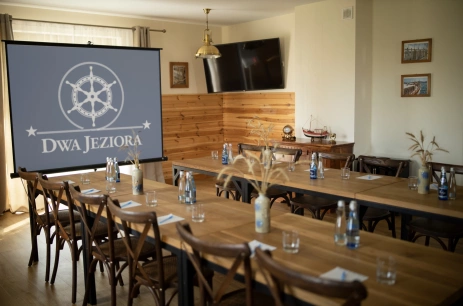 Sala konferencyjna Sala Admiralska w Ostoja Dwa Jeziora Węgorzewo