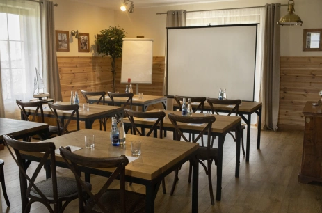 Sala konferencyjna Sala Admiralska w Ostoja Dwa Jeziora Węgorzewo