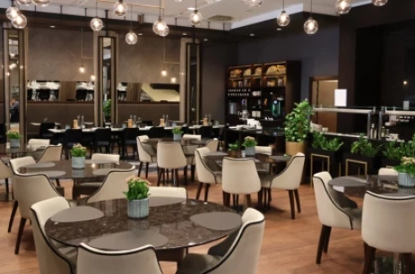 Sala konferencyjna Restauracja w Hilton Garden Inn Kraków Airport Kraków