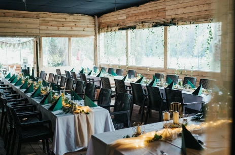 Sala konferencyjna Drewniana Stodoła w Bez Słowa Warszawa